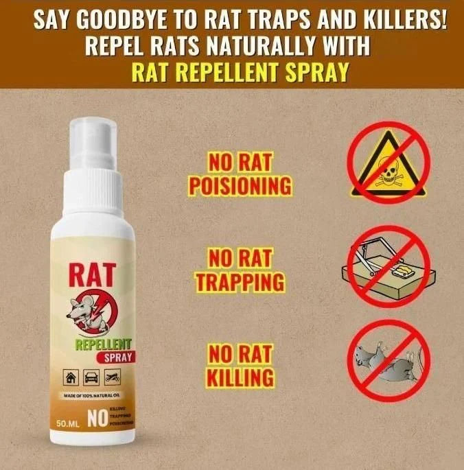 RATGAURD™ - RAT REPELLENT SPRAY (BUY 1 GET 2 FREE) (PACK OF 3)