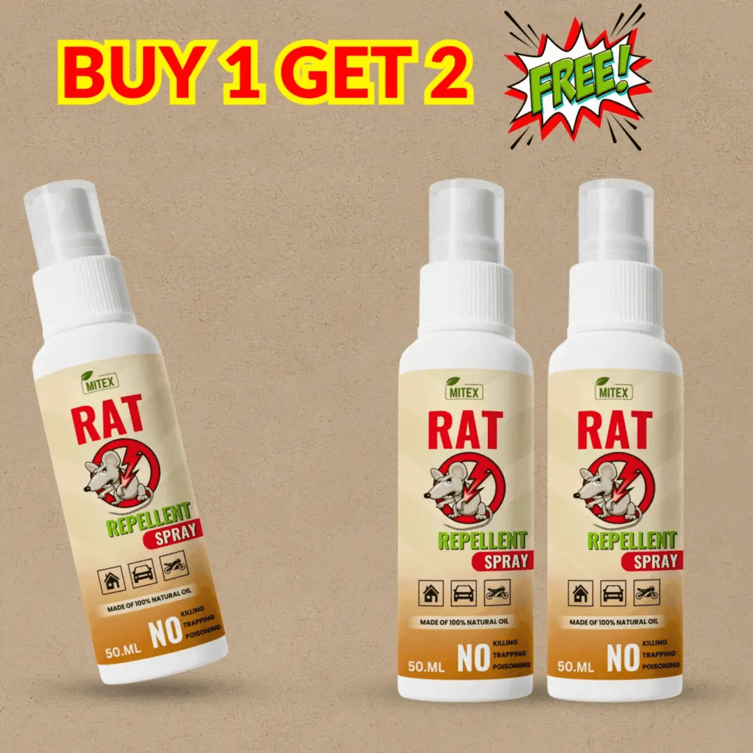 RATGAURD™ - RAT REPELLENT SPRAY (BUY 1 GET 2 FREE) (PACK OF 3)